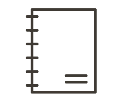 icon papur ysgrifennu